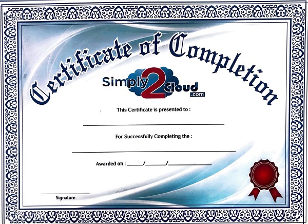 S2C Certificate